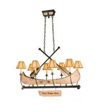 Luma-Spec Lighting 26965 - 48"L Personalized Canoe 8 LT Chandelier