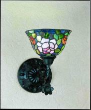 Luma-Spec Lighting 27232 - 8"W Tiffany Rosebush Wall Sconce