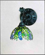 Luma-Spec Lighting 27387 - 8"W Tiffany Honey Locust Wall Sconce