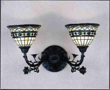 Luma-Spec Lighting 27394 - 21"W Tiffany Roman 2 LT Wall Sconce.613