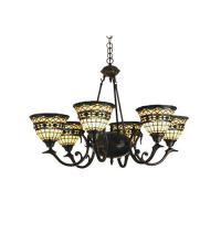 Luma-Spec Lighting 27402 - 32"W Tiffany Roman 6 LT Chandelier.602