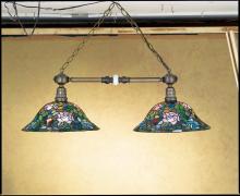 Luma-Spec Lighting 27409 - 36.5"L Tiffany Rosebush 2 LT Island Pendant