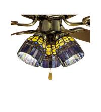 Luma-Spec Lighting 27466 - 4"W Tiffany Candice Fan Light Shade