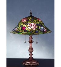Luma-Spec Lighting 28406 - 19"H Tiffany Rosebush Table Lamp