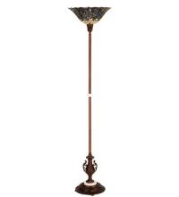 Luma-Spec Lighting 28505 - 70"H Tiffany Peacock Feather Torchiere