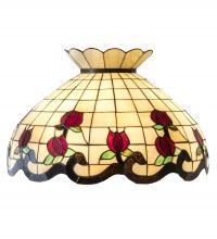 Luma-Spec Lighting 28670 - 23" Wide Roseborder Shade