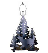 Luma-Spec Lighting 28732 - 14" High Deer through the Trees Lighted Table Base