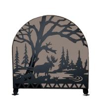 Luma-Spec Lighting 28735 - 30"W X 30"H Moose Creek Arched Fireplace Screen