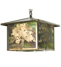 Luma-Spec Lighting 29274 - 12"Sq Oak Tree Lantern Pendant