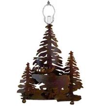 Luma-Spec Lighting 29500 - 14"H Moose on the Loose Base