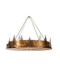 Luma-Spec Lighting 29558 - 67"W Ducks in Flight Inverted Pendant