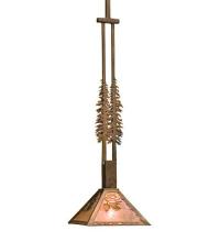Luma-Spec Lighting 30096 - 12"Sq Winter Pine Tall Pines Pendant