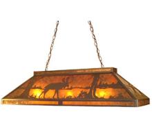Luma-Spec Lighting 30488 - 48"L Moose at Lake Oblong Pendant