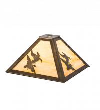 Luma-Spec Lighting 30494 - 12"Sq Ducks in Flight Shade