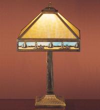 Luma-Spec Lighting 31297 - 22" High Sailboat Mission Table Lamp