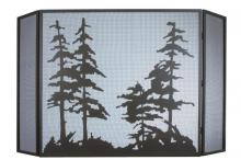 Luma-Spec Lighting 31676 - 68" Wide X 39" High Tall Pines Fireplace Screen