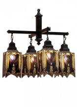 Luma-Spec Lighting 31756 - 27"W Cottage Mission 4 LT Chandelier