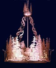 Luma-Spec Lighting 32127 - 22"W Deer at Dusk Inverted Pendant