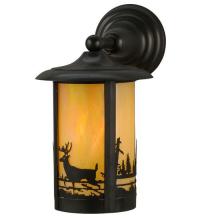 Luma-Spec Lighting 32203 - 7.5"W Fulton Deer Creek Solid Mount Wall Sconce