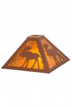 Luma-Spec Lighting 32513 - 12"Sq Lone Moose Shade