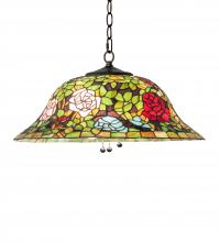 Luma-Spec Lighting 36446 - 20" Wide Tiffany Rosebush Pendant