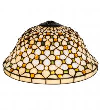 Luma-Spec Lighting 37423 - 14" Wide Diamond & Jewel Recurve Shade