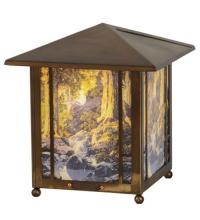 Luma-Spec Lighting 37476 - 13" High Maxfield Parrish The Glen Lantern Accent Lamp