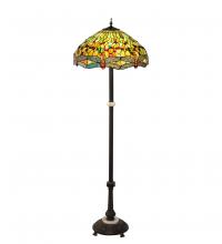 Luma-Spec Lighting 37702 - 62" High Tiffany Hanginghead Dragonfly Floor Lamp