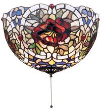 Luma-Spec Lighting 38678 - 12" Wide Renaissance Rose Flushmount