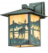 Luma-Spec Lighting 39867 - 9" Wide Seneca Deer Creek Solid Mount Wall Sconce