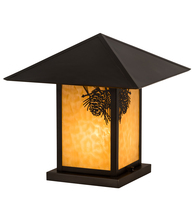 Luma-Spec Lighting 41061 - 17.5"Sq Seneca Winter Pine Pier Mount