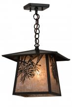 Luma-Spec Lighting 45746 - 12"Sq Stillwater Winter Pine Pendant
