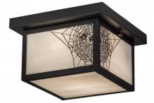 Luma-Spec Lighting 46307 - 10"Sq Hyde Park Spider Web Flushmount