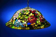 Luma-Spec Lighting 46583 - 24" Wide Tiffany Rosebush Pendant