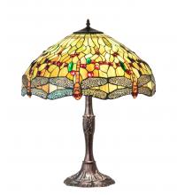 Luma-Spec Lighting 47960 - 26" High Tiffany Hanginghead Dragonfly Table Lamp