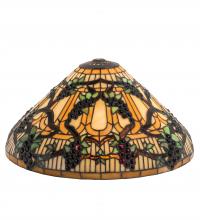 Luma-Spec Lighting 48545 - 16" Wide Jeweled Grape Shade