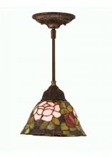 Luma-Spec Lighting 48927 - 8"W Tiffany Rosebush Mini Pendant