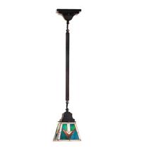 Luma-Spec Lighting 48974 - 5"Sq VALENCIA Mission Mini Pendant