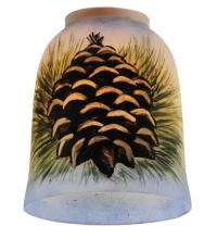 Luma-Spec Lighting 49536 - 5" Wide Pinecone Hand Painted Shade