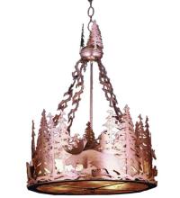 Luma-Spec Lighting 50186 - 16"W Moose at Dusk Inverted Pendant