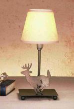 Luma-Spec Lighting 50612 - 13"H Lone Deer Parchment Shade Accent Lamp
