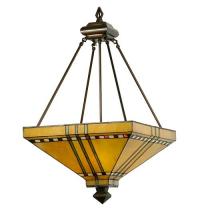 Luma-Spec Lighting 50621 - 17" Square Prairie Corn Inverted Pendant