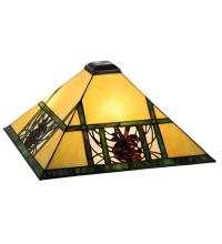 Luma-Spec Lighting 50902 - 14" Square Pinecone Ridge Shade