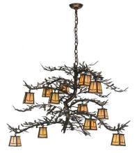 Luma-Spec Lighting 50914 - 48" Wide Pine Branch Valley View 12 LT Chandelier