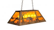 Luma-Spec Lighting 51145 - 33" Long Bear at Lake Oblong Pendant