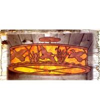 Luma-Spec Lighting 51238 - 22" Wide Ducks in Flight Flushmount