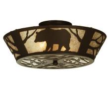 Luma-Spec Lighting 51328 - 16" Wide Bear on the Loose Flushmount
