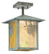 Luma-Spec Lighting 51402 - 9" Square Seneca Winter Pine Mini Pendant