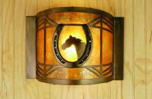 Luma-Spec Lighting 51502 - 12"W Horseshoe Wall Sconce