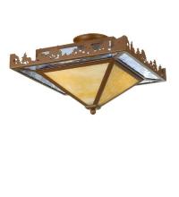 Luma-Spec Lighting 51506 - 16"Sq Pine Lake Flushmount